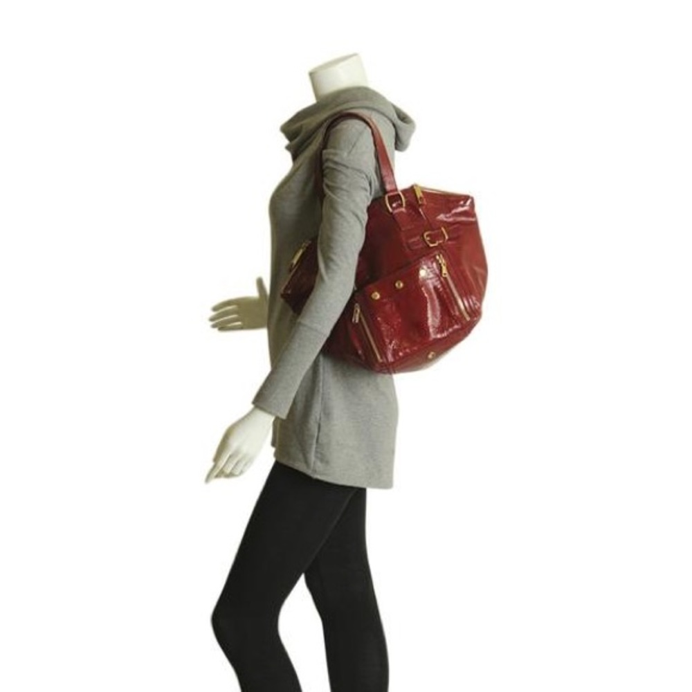 💯 YSL Yves Saint Laurent / Patent “Downtown” - Picture 11 of 15